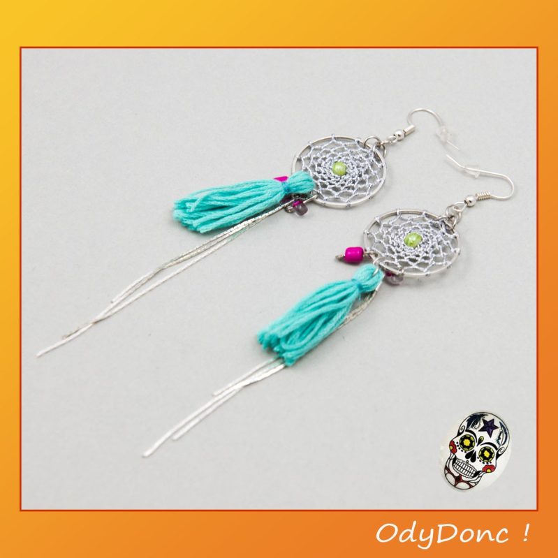 Boucles d’Oreilles Ethniques Fantaisie – Éclat Bohème