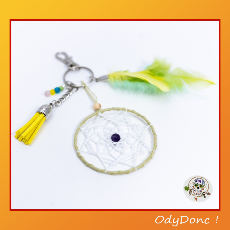 Porte-Clés Bohème Printanier – Éveil du Printemps